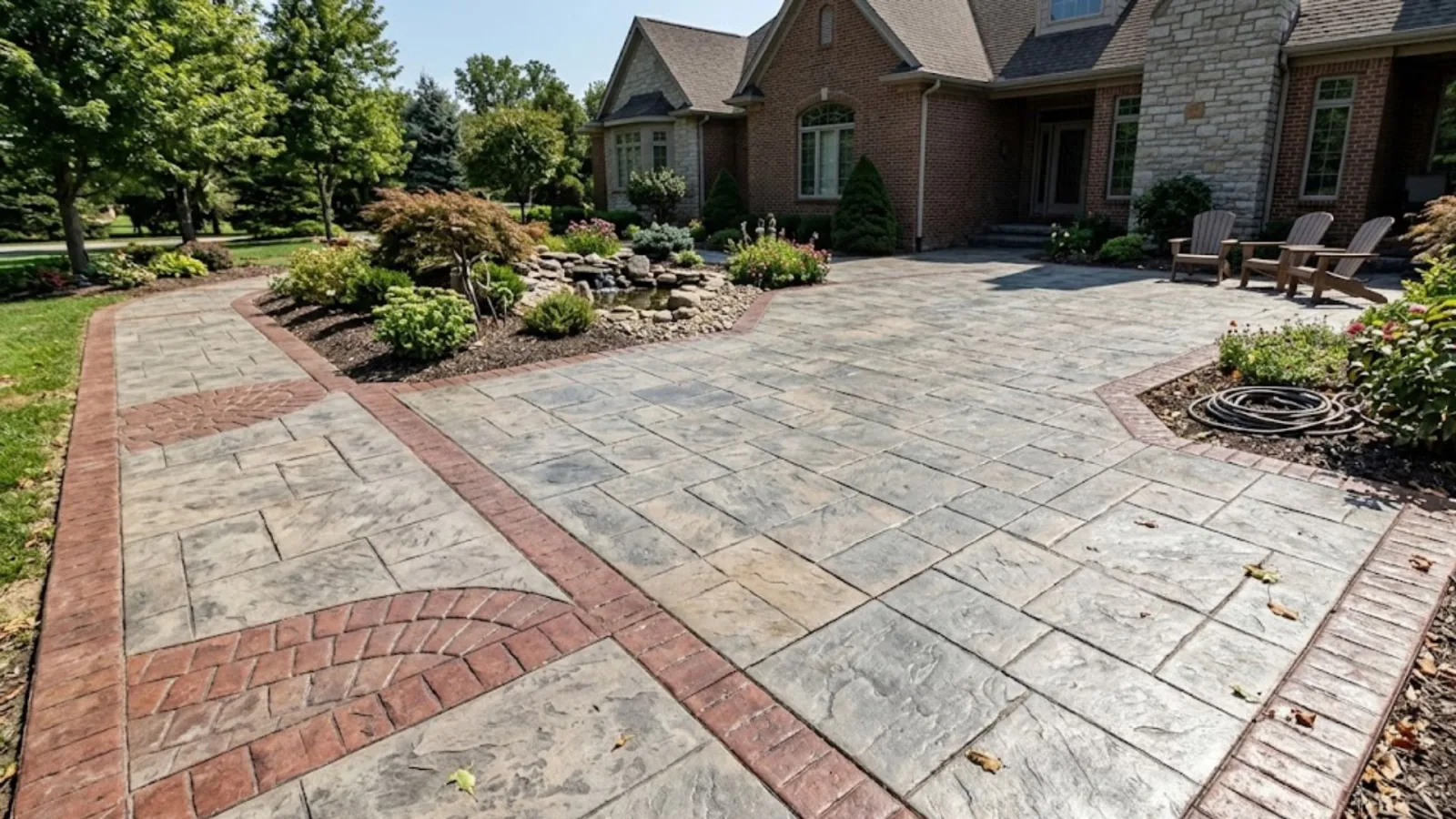 stamped concrete